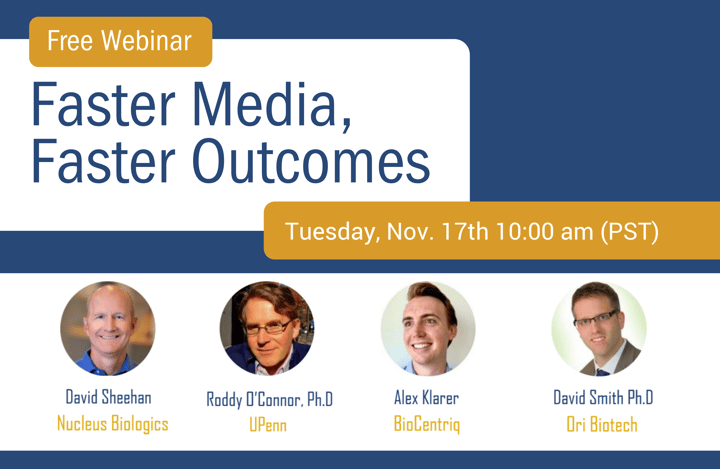 Faster Media, Faster Outcomes Webinar